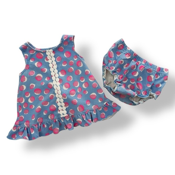 crown & ivy | Brushstroke Swing-Back Set (9 mos) - Picture 1 of 5
